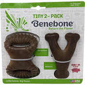Benebone Tiny 2-Pack - Bacon Flavor